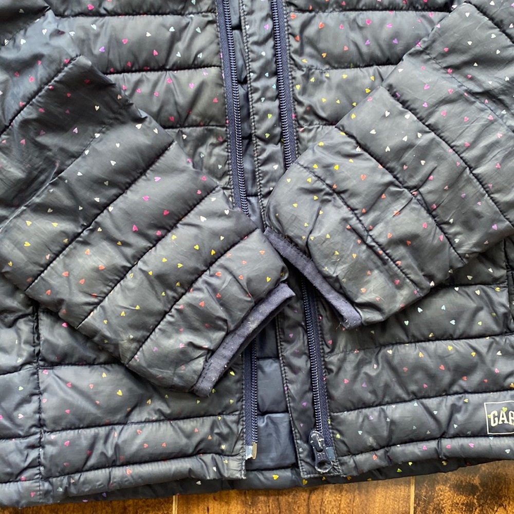 Girls GAP size S lightweight puffer jacket - Picture 3 of 5